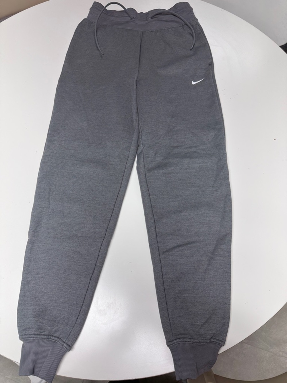 Nike Womens Charcoal Gray Fleece Joggers